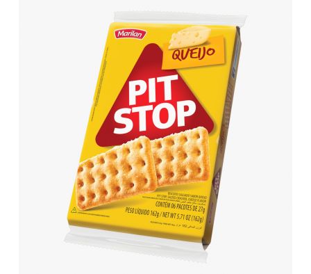 GALLETITA PITSTOP QUESO 6X162 GR 