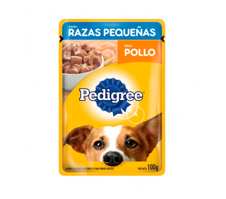 ALIMENTO PARA PERRO PEDIGREE POLLO SACHET 100 GR