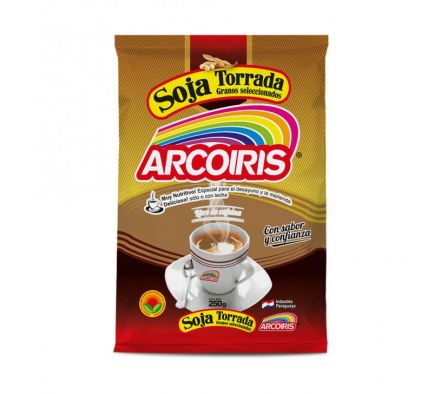 SOJA TORRADA ARCO IRIS 250  GR