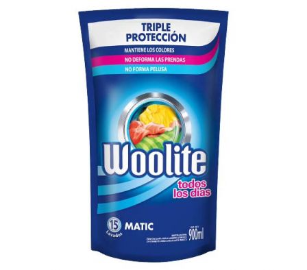 WOOLITE MAQUINA CLASICA DOY PACK 900 ML
