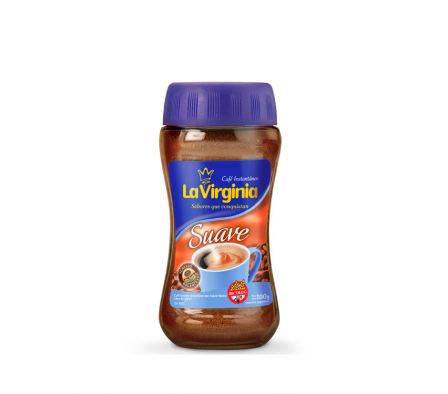 CAFE INSTANTANEO SUAVE LA VIRGINIA 100  GR 