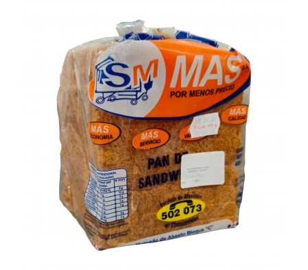 PAN SANDWICH MAS INTEGRAL MEDIO*