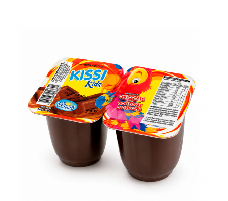 POSTRE KISSI KIDS CHOCOLATE 2 X 100  GR