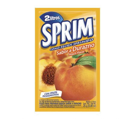 JUGO SPRIM DURAZNO 2 LT