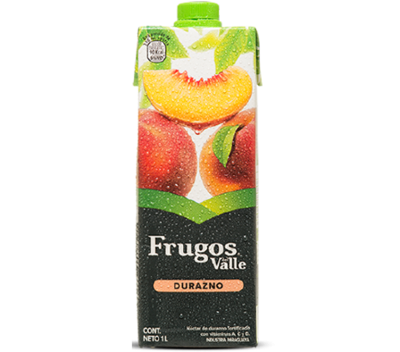 JUGO FRUGOS DEL VALLE DURAZNO 1 LT