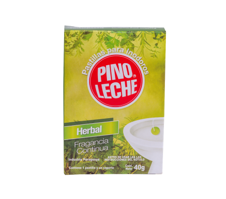PASTILLA PARA INODORO PINO LECHE HERBAL 40  GR