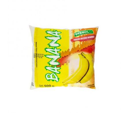 YOGHURT TREBOL SACHET BANANA 500 ML