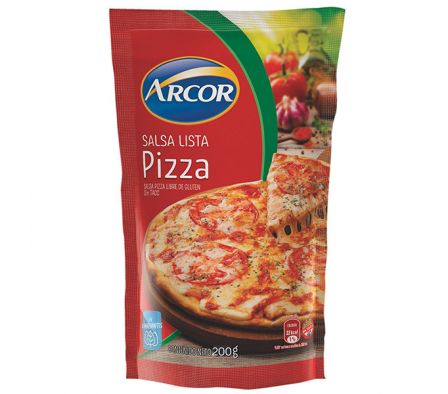 SALSA PARA PIZZA ARCOR DOY PACK 200  GR