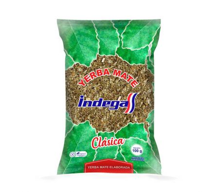 YERBA INDEGA PLASTICO 100  GR