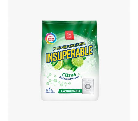 JABON INSUPERABLE CITRUS 1kg BOLSA
