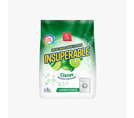 JABON INSUPERABLE CITRUS  BOLSA 3KG