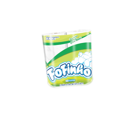 PAPEL HIGIEN FOFINHO DOBLE HOJA VERDE x4 UNIDADES