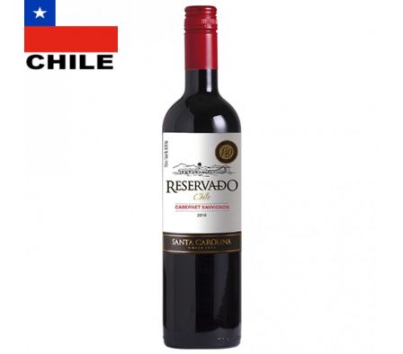 VINO SANTA CAROLINA RESERVADO TINTO 750 CC