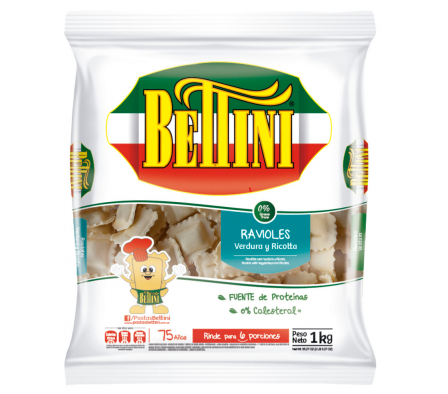 RAVIOLES BETTINI CON RICOTTA 1 KG