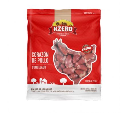 CORAZON DE POLLO CONG PAQ KZERO X KG