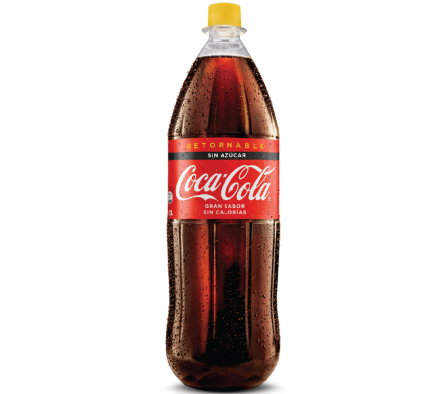 GASEO COCA COLA ZERO RETORNABLE 2 LT