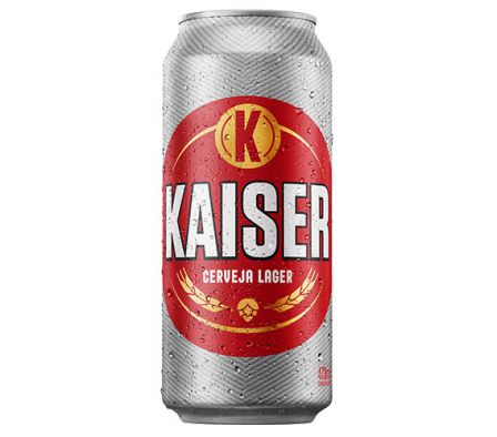CERVEZA KAISER LATA 473 ML