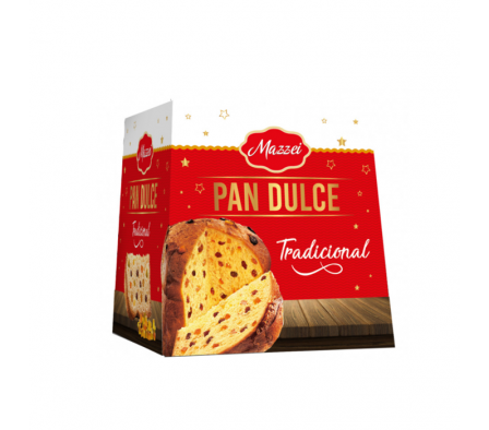 PAN DULCE MAZZEI FRUTA CAJA 400 GR