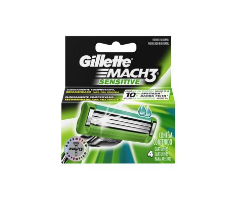 REPUESTO GILLETTE MACHT 3 X 4 SENSITLY