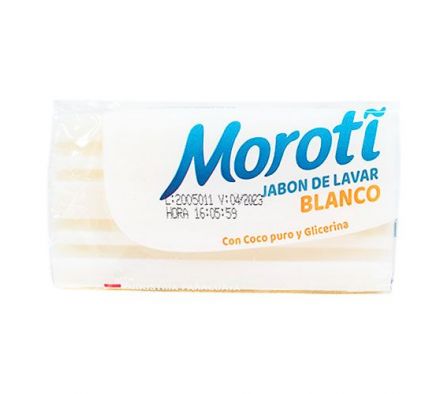 JABON MOROTI PAN BLANCO  FLOW 120  GR