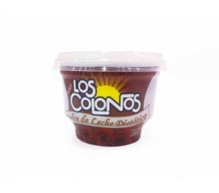 DULCE DE LECHE LOS COLONOS DIET 250  GR