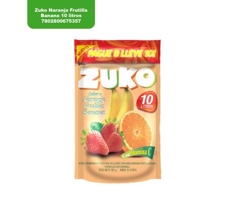 JUGO ZUKO NARAN FRUT BANA 160  GR