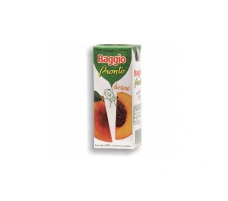 JUGO BAGGIO PRONTO DURAZNO 200 ML
