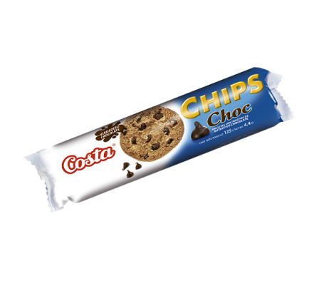 GALLETITA COSTA CHIPS CHOCOLATE 125 GR