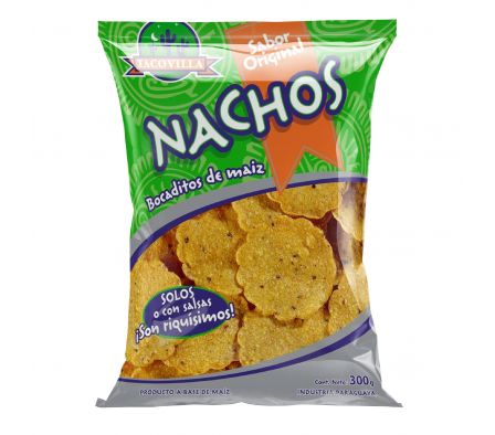NACHOS TACO VILLA TRADICIONAL 300  GR