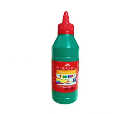 TEMPERA FABER 250 ML VERDE