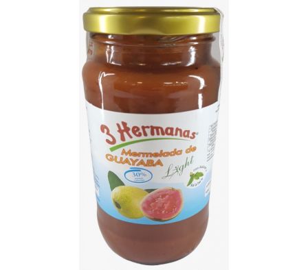 MERMELADA GUAYABA 3 HERMANAS LIGHT 450 GR