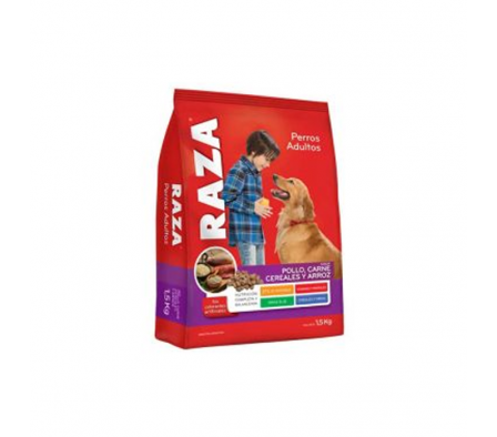 ALIMENTO PARA PERROS RAZA ADULTO POLLO 1.5 KG 