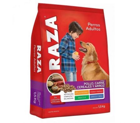 ALIMENTO PARA PERROS RAZA CACHORRO CARNE 1.5 KG