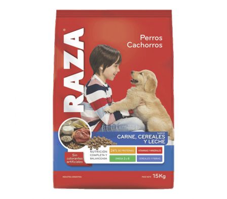 ALIM.PERROS RAZA CACHO.CARNE 15 KG