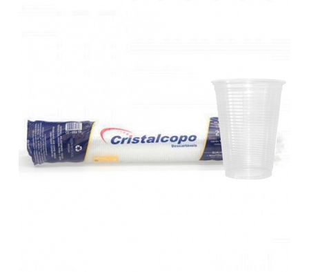 VASO PLAST.CRISTALCOPO 250ML