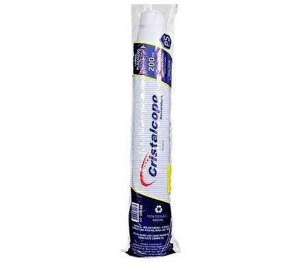 VASO PLAST CRISTAL COPO 180ML