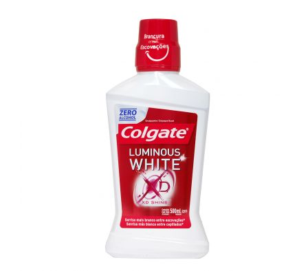 COLGATE PLAX LUMINOUS WHITE 500 ML 