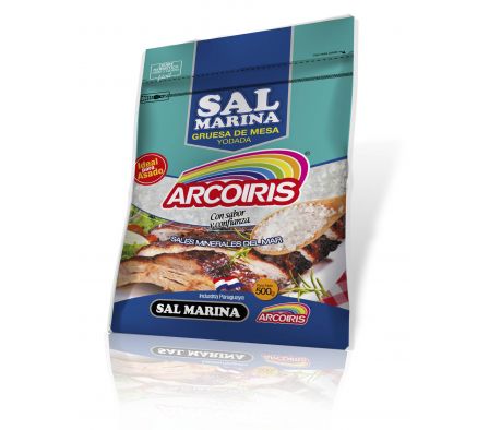 SAL MARINA ARCOIRIS GRUESA 500GR