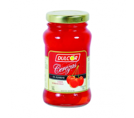 DULCE CEREZAS EN ALMIBAR DULCOR 250  GR 