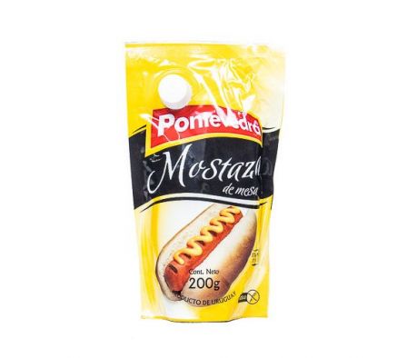 MOSTAZA PONTEVEDRA CON TAPA X 200  GR 