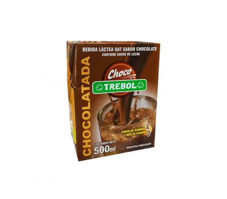LECHE CHOCOLATE TREBOL SQUAR 500 ML