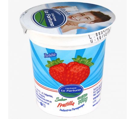 BEBIDA  LACTEA FERM FRUTILLA POTES 140  GR 