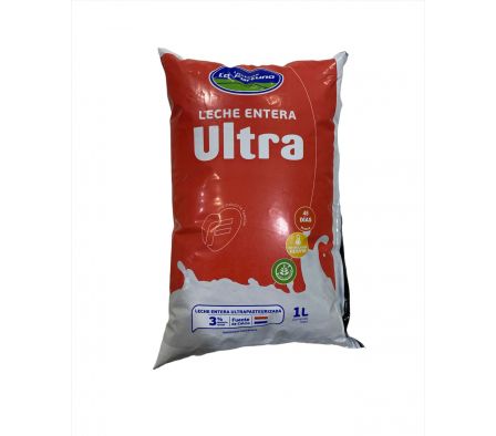 LECHE ENTERA PASTEURIZADA LA FORTUNA 1 LT 