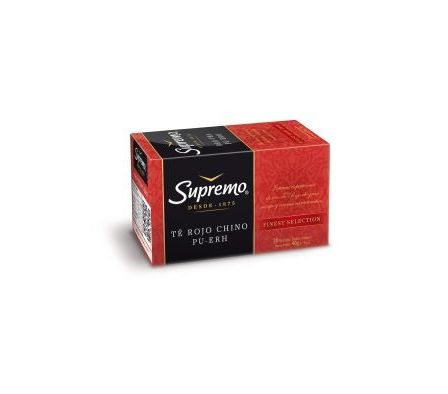 TE ROJO SUPREMO PREMIUM 20 SAQUITOS