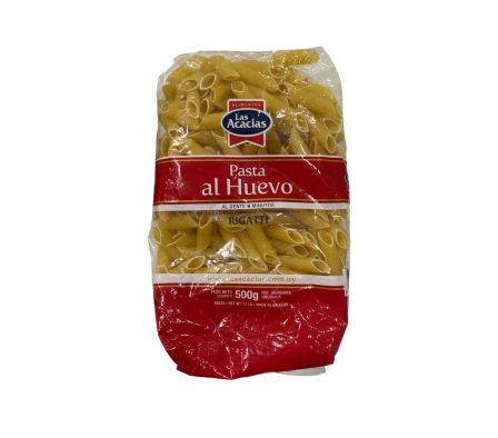 PASTAS LAS ACACIAS AL HUEVO RIGATTI 500  GR 
