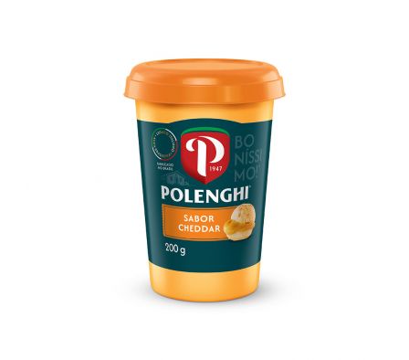 REQUESON POLENGHI CREMOSO CHEDDAR 200 GR