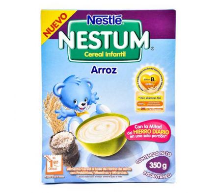 NESTUM CEREAL INFANTIL ARROZ + CALCIO 350GR