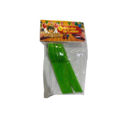 CUCHARITA SUND- VERDE-MANZ. X 25UN.