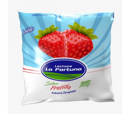 BEBIDA LACTEA FERM FRUTILLA SACHET 500 ML 