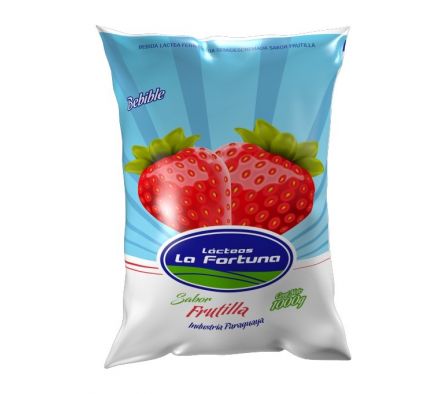 BEBIDA LACTEA FERM LA FORTUNA FRUTILLA 1 LT 